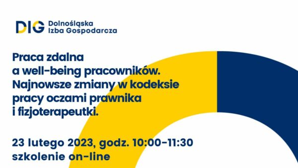 SZKOLENIE: Praca zdalna a well-being pracowników. Najnowsze zmiany w kodeksie pracy oczami prawnika i fizjoterapeutki