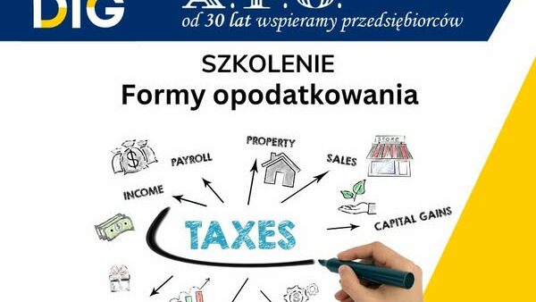 Zaproszenie na szkolenie i konsultacje dotyczące wyboru formy opodatkowania