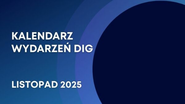 Kalendarz wydarzeń DIG listopad 2025